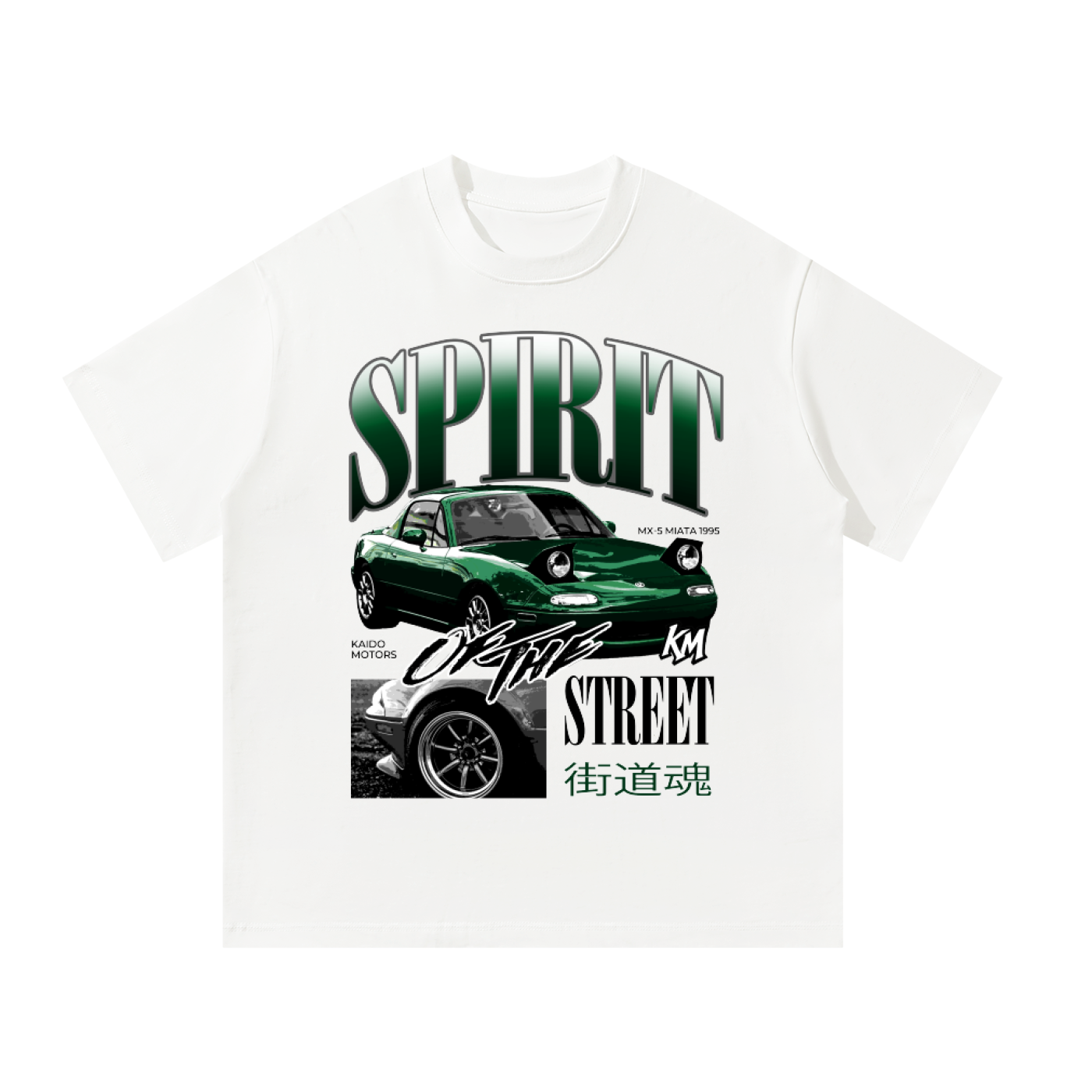 Miata Spirit Tee (White)