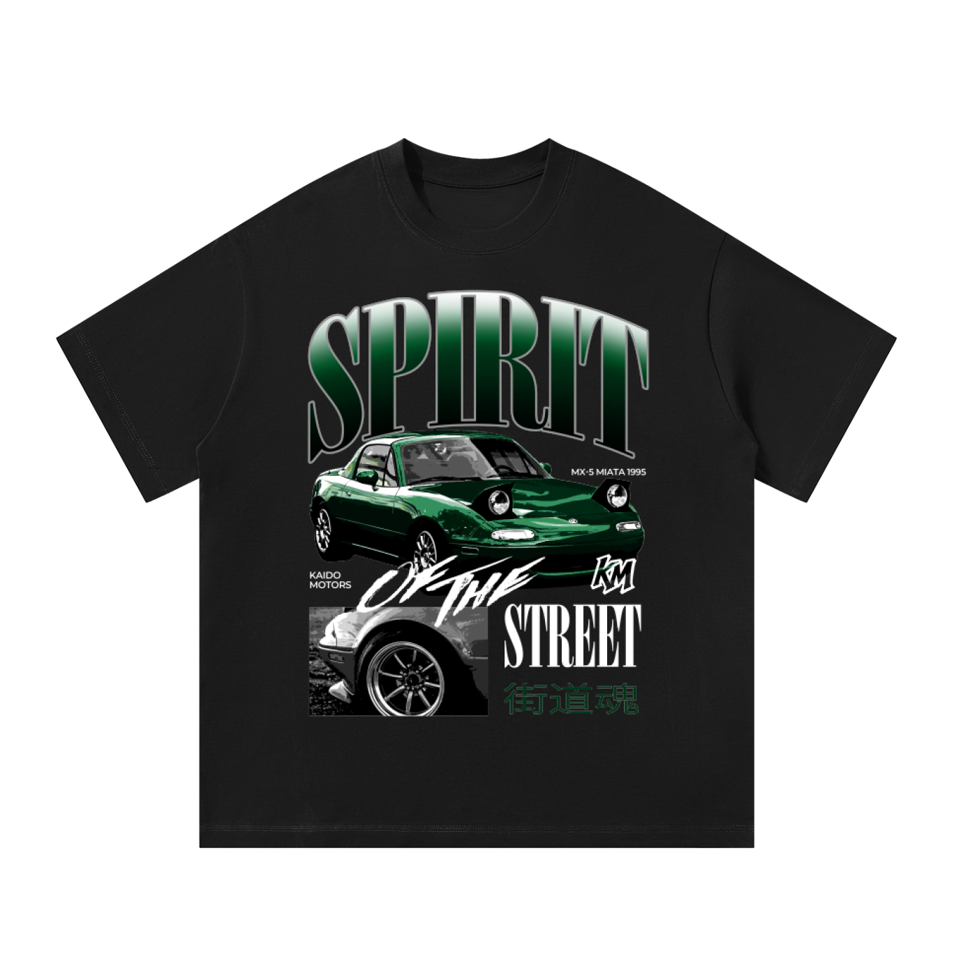 Miata Spirit Tee (Black)