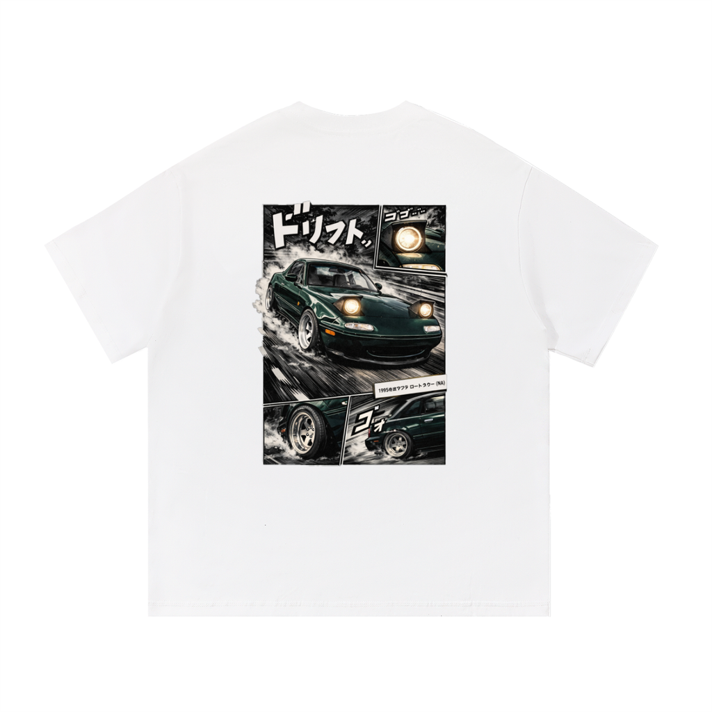 Miata Panel Tee (White)